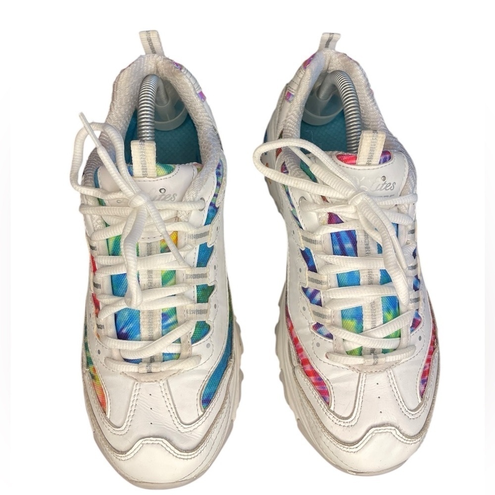 Skechers D’Lites Summer Fiesta Tie Dye Womens Sneakers 8.5 - Picture 9 of 10